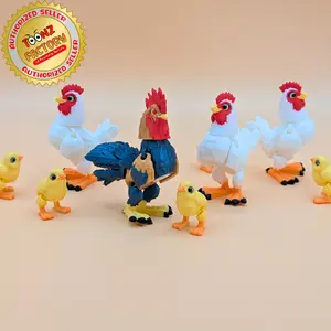 Chicken Flexible Miniature Figurine