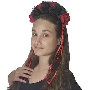 Day Of The Dead Rose Headband