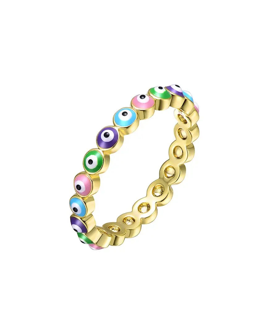 Rachel Glauber 14K Plated Eyeball Ring
