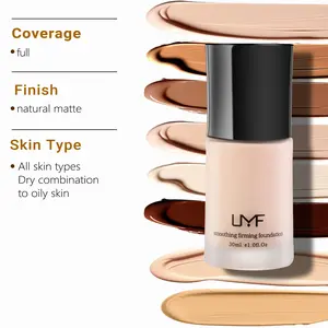 UMF 2-in-1 Foundation Skincare & Pro Coverage, Waterproof & Antioxidant, Long Wear Concealer, Soft Mist Creamy Finish, Liquid Foundation for All Skin Types, Daily Whipped, Pore-Blurring, Sensitive Skin Therapy, 20 Shades for Different Skin Tones