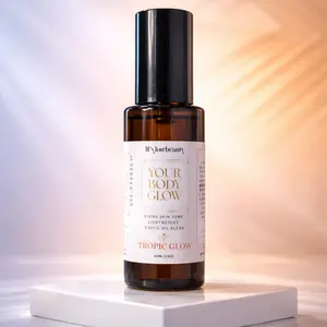 YOUR BODY GLOW Exotic Body Oil with Plum Oil (Hydrate & Glow) 2oz. plus Moringa and Sunflower Oil for Radiant Skin