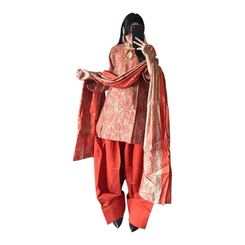 MUSLIN FARSHI SALWAR SET
