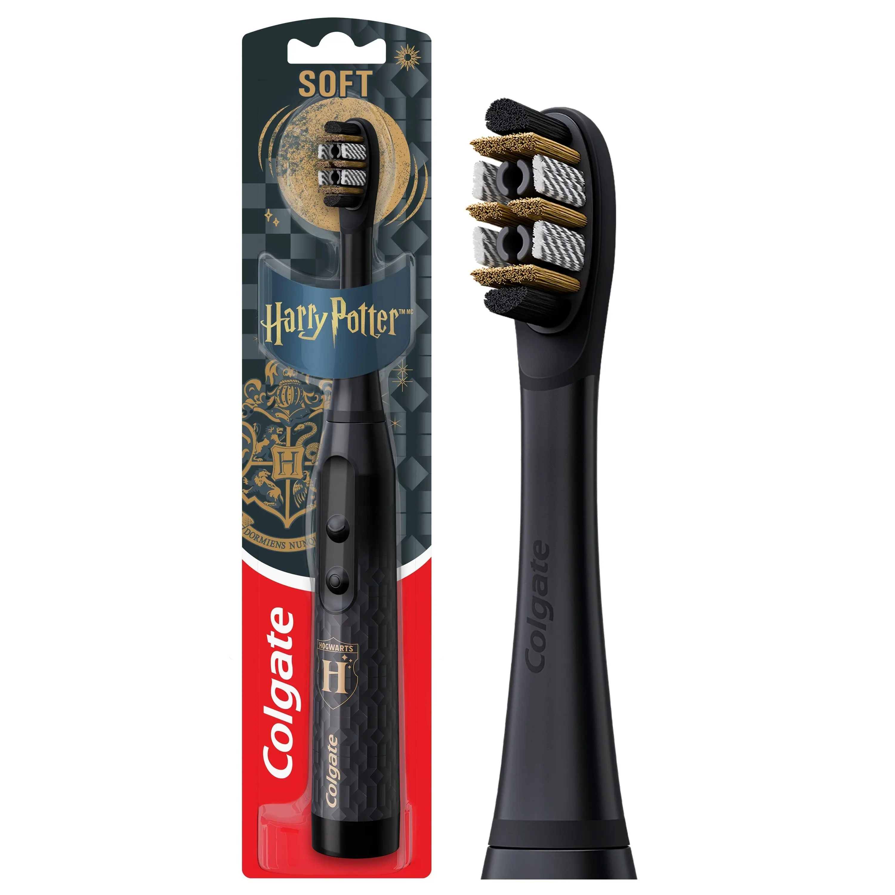 Colgate Harry Potter Adult Battery Powered Sonic Toothbrush, Soft, 1 Pack Colgate Harry Potter Adult Battery Powered Sonic Toothbrush, Soft, 1 Pack