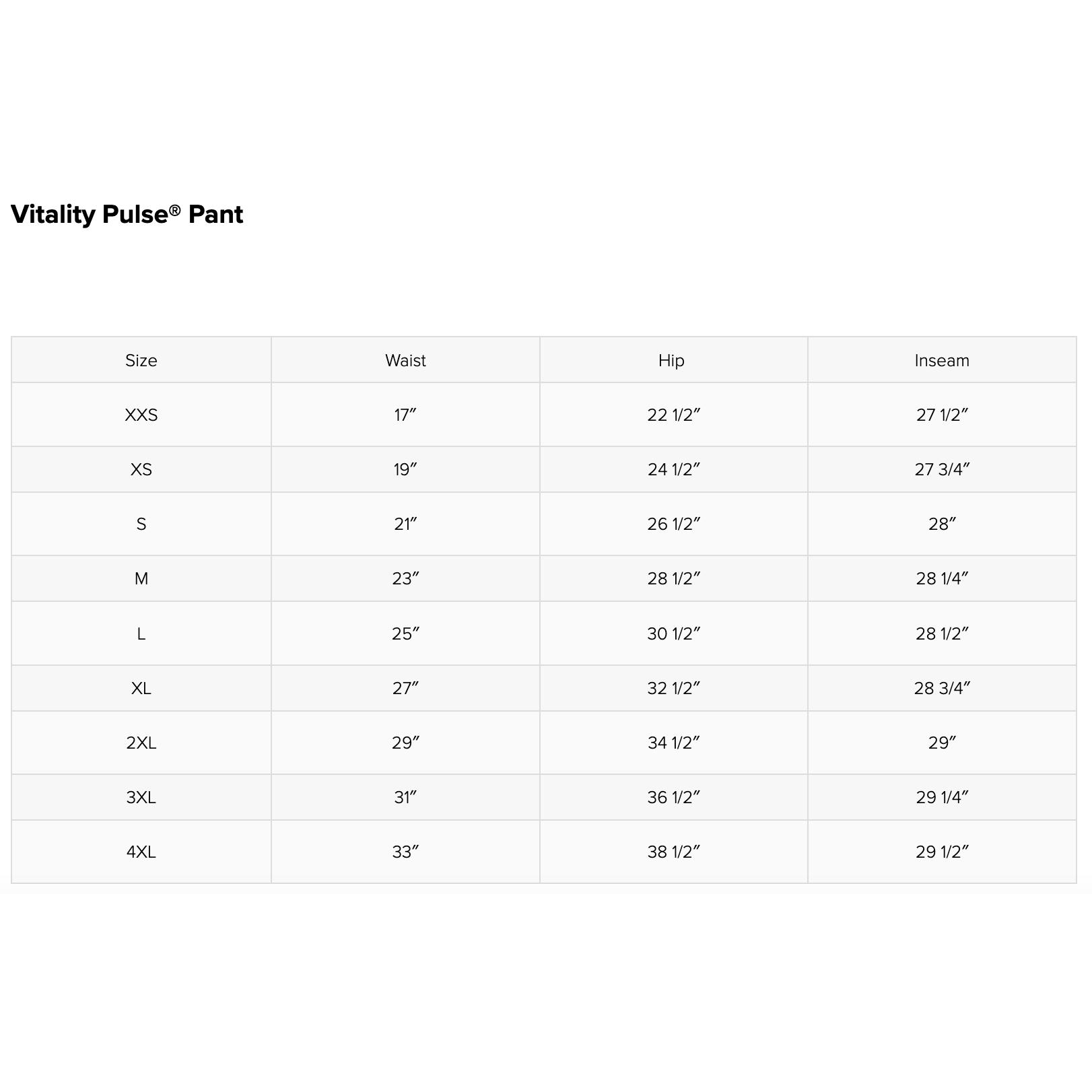 Vitality Pulse® Pant