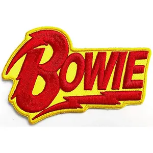 David Bowie Diamond Dogs -  3D Logo Iron Sew On Patch