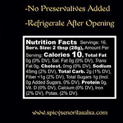 Spicy Senorita Salsa - Trio (Medium, Hot, and Salsa Verde)- Tons on flavor with perfect heat, no added sugar or preservatives, Fresh never frozen ingredients, Produce purchase the day of manufacturing - Blast of flavor in every bite!