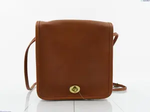Pre-owned coach leather Crossbody Bags vintage compact pouch