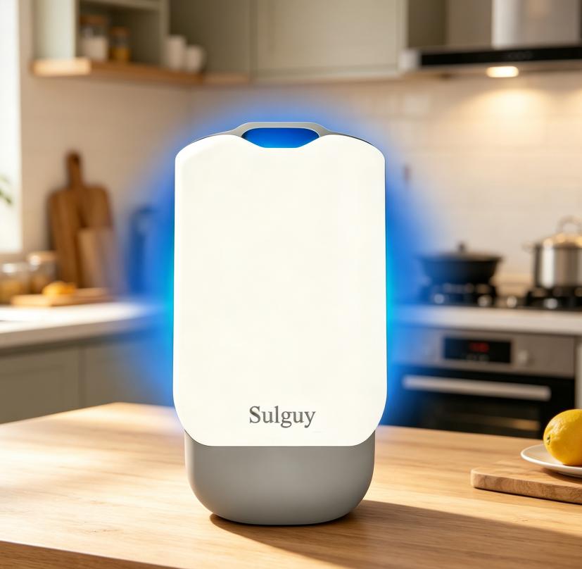 Sulguy Plug-in Flying Insect Trap, Indoor Bug Zapper for Mosquitoes, Flies & Gnats, with 2 Refill Cartridges, Ideal for Home, Office & Hospital