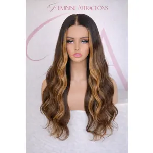 5x5 HD highlighted wig L1-01 (Customized)