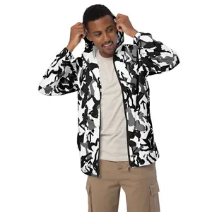 Curvy Camo Windbreaker