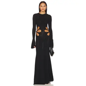 SAU LEE Destiny Dress in Black