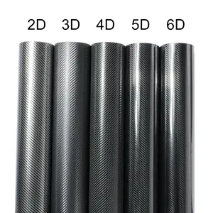 New 2026 2D 3D 4D 5D 6D Carbon Fiber Vinyl Wrap Film Car Sticker Protective Decal Computer Laptop Phone Motorcycle Cover Auto Accsesories car decoration accessories