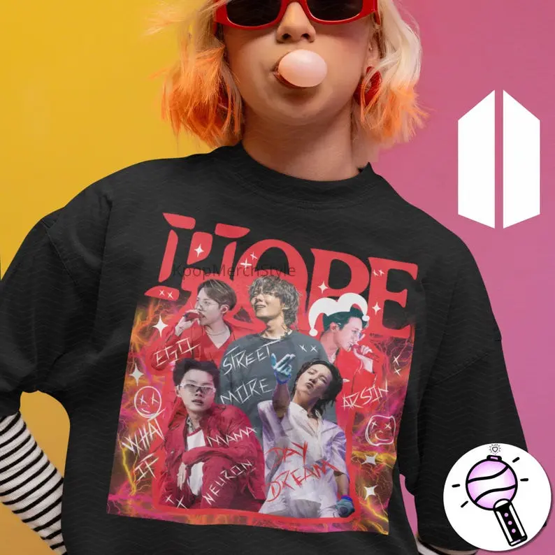 BTS Merch J HOPE on the Stage Shirt Concert Tour 2025 - Gifts for
