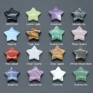 20pcs Random Five-Pointed Star Natural Crystal Star