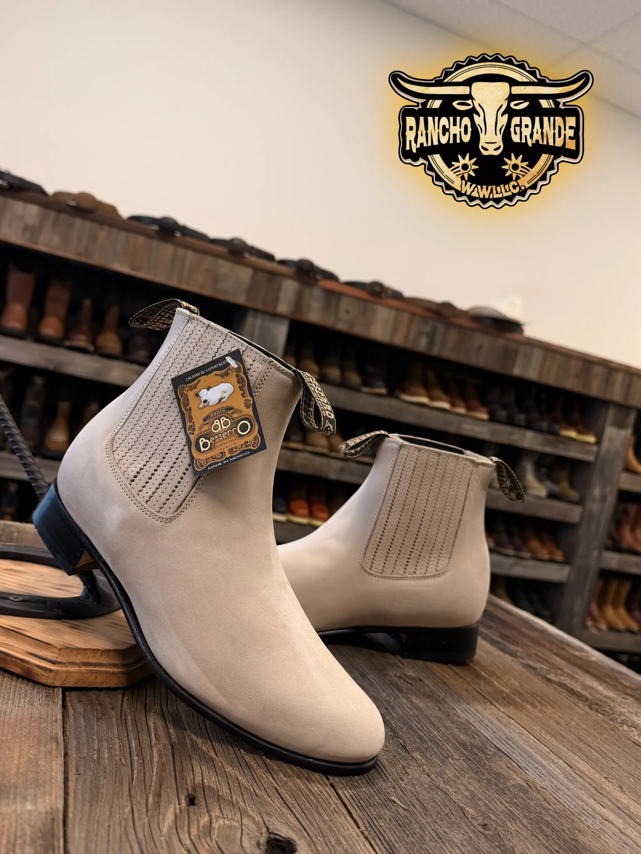 Botin Charro para Hombre / Mens Ankle Boots