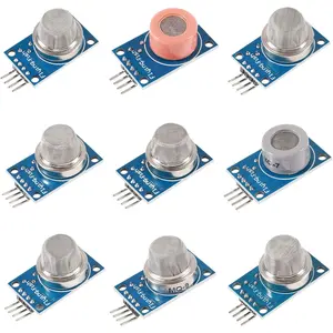 9PCS/Lot Gas Detection Sensor Module MQ-2 MQ-3 MQ-4 MQ-5 MQ-6 MQ-7 MQ-8 MQ-9 MQ-135 Sensor Module for Arduino