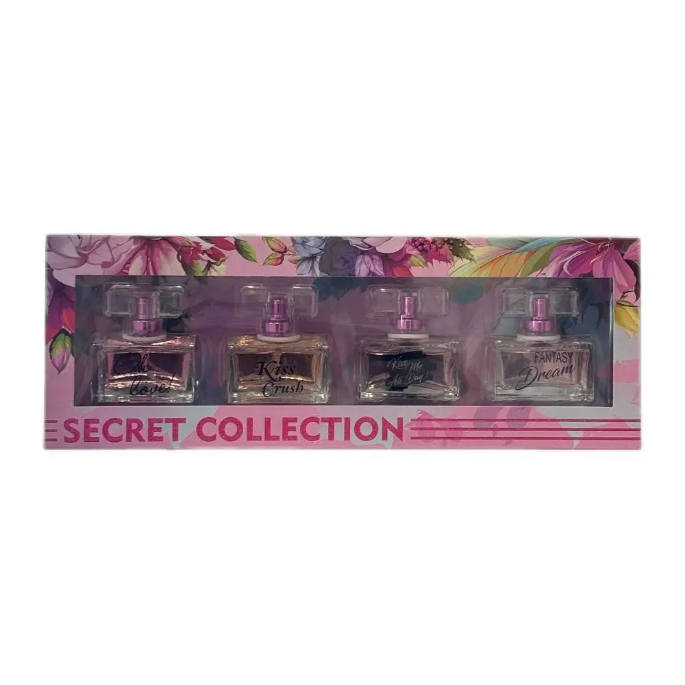 Mother's day Gift, Women's 4pcs Set SECRET COLLECTION 0.68fl.oz/20ml ×4 EDP, Gift for woman. gift for her