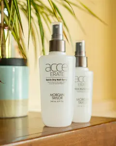 Morgan Taylor Accelerate Quick Dry Spray - Fast-Drying Nail Lacquer Spray, Reduces Dry Time in 60 Seconds, Nourishing Formula with Bio-Organic Complex & Panthenol