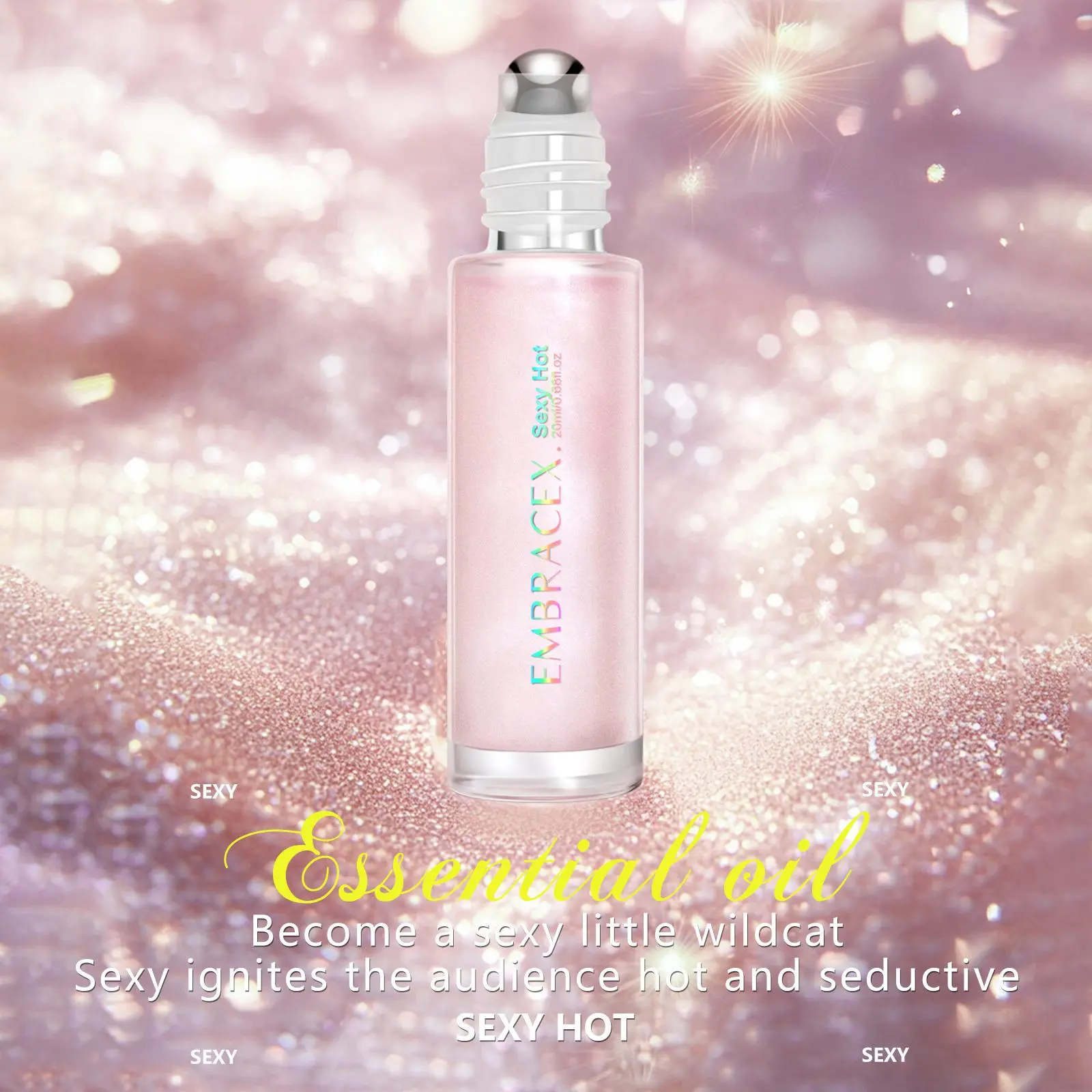 20ML Essential Oil, Sexy Hot Roller Massage Essential Oil, Women's Perfume Oil, DIY Handmade Soap & Candle, Holiday Gift, Body Care, Scented Body Oils, Shimmering Body Oil, Body Shimmer Oil, Aromatherapy Body Oil