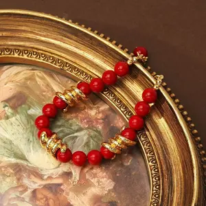 Used stylish, versatile red bracelet for auspicious occasions—birth year bracelet