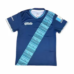 Guatemala Jersey Home 2025 Unisex Navy Blue Color .. Design for Soccer Enthusiasts Comfortable Stylish with Guatemala Flag