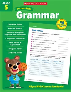 Scholastic Success with Grammar Grade 5 Workbook -- Scholastic Teaching Resources - Paperback