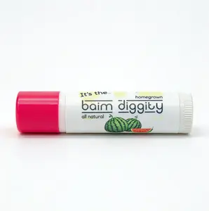 It’s The Balm Diggity 2-pack Watermelon All-Natural Lip Balm handcrafted using just 5 ingredients Hydrating Coconut Shea Jojoba Smooth Skincare