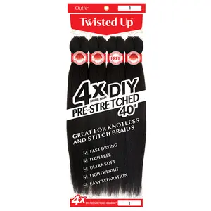 Outre X-Pression Synthetic Twisted Up 4X DIY PRESTRETCHED BRAID 40"- 60"