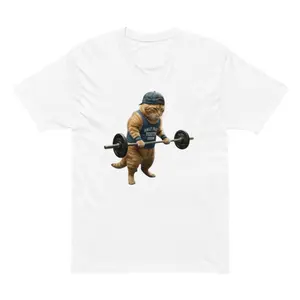 Half Past Youth Show Swole Cat I Men's Premium Short Sleeve Tee