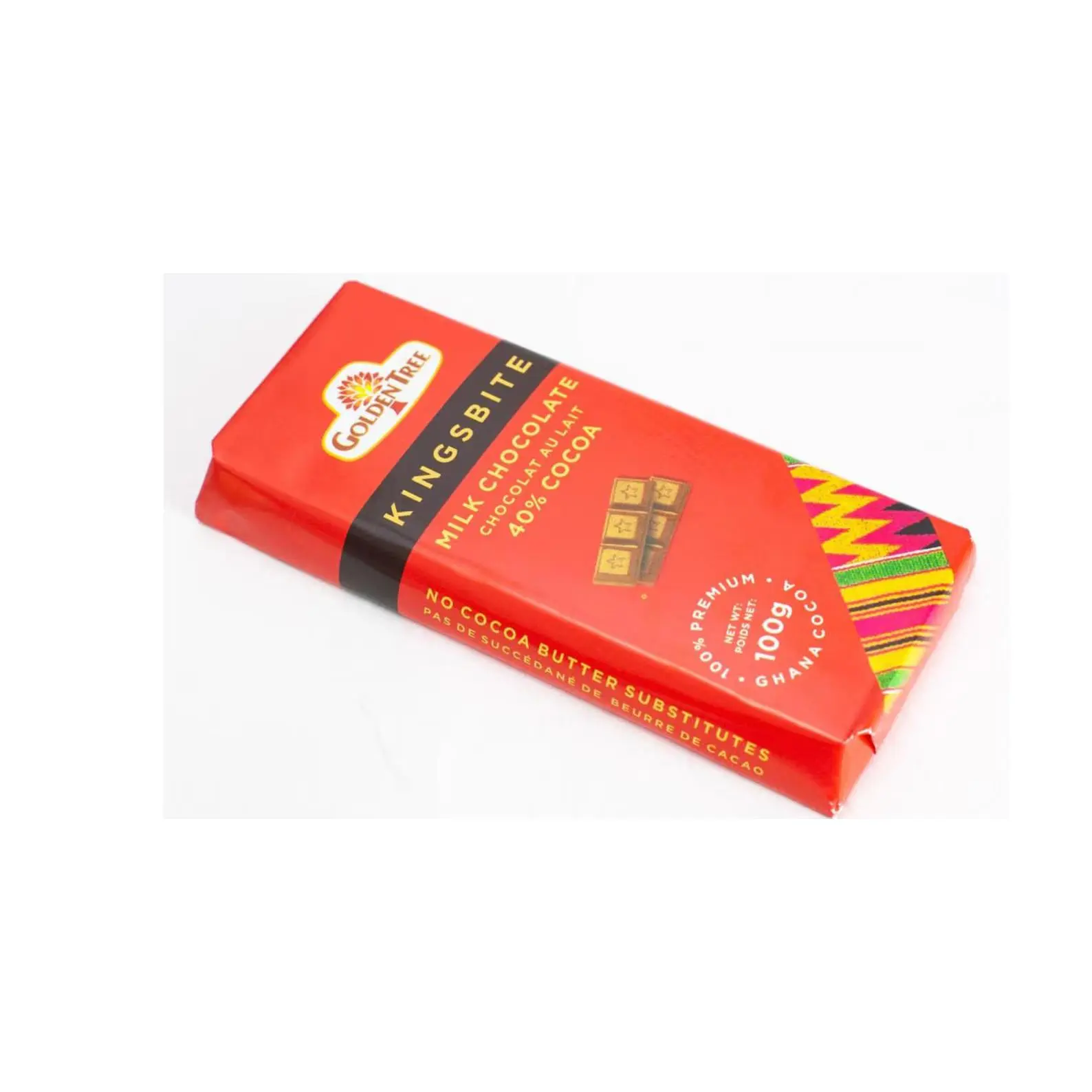 Kingsbite Milk Chocolate from Ghana - 100g