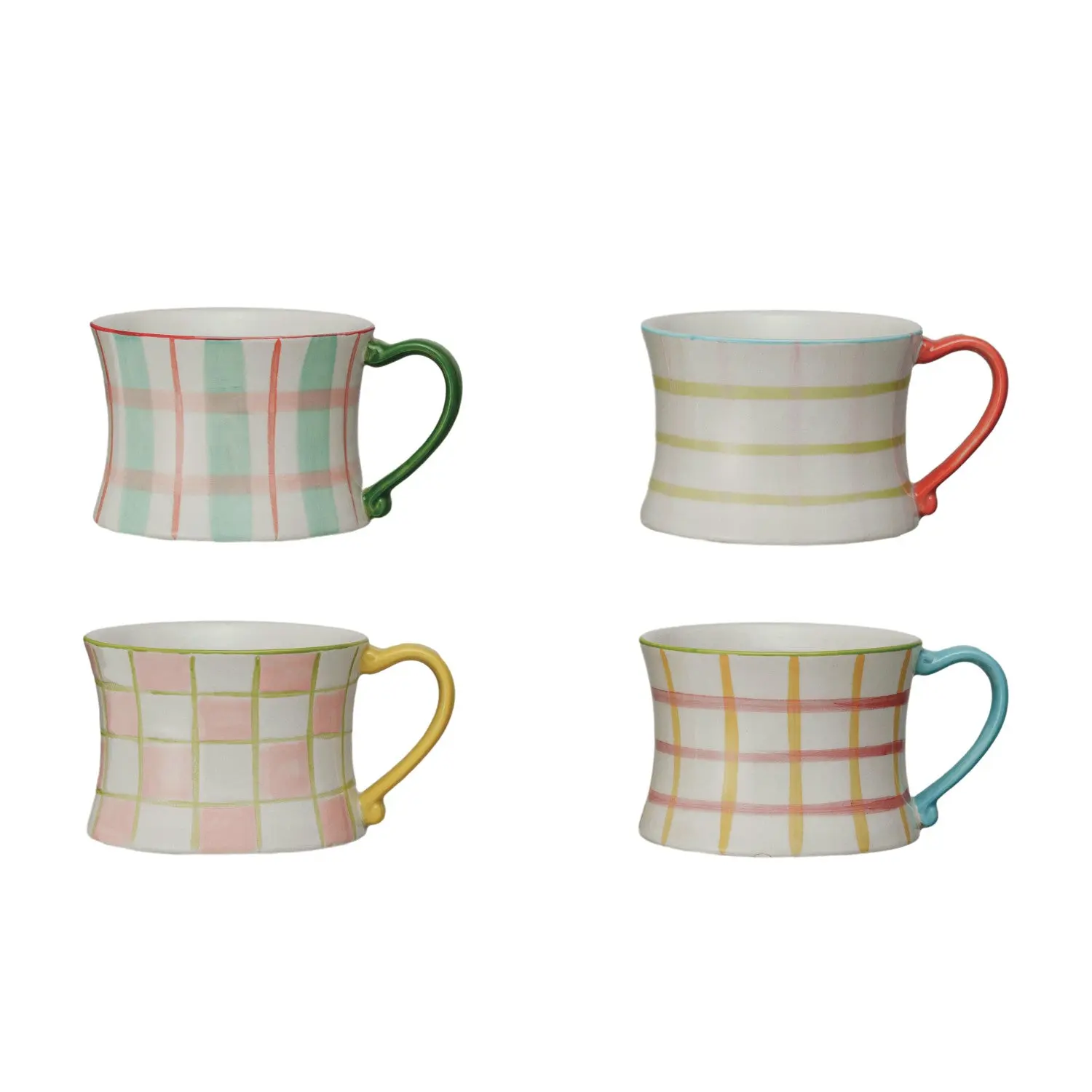 Spring Pattern Stoneware Mug