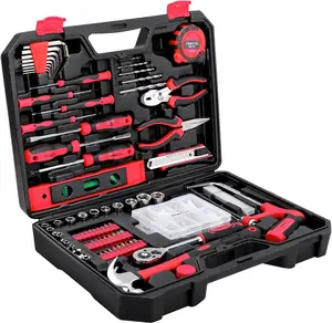 Kingtool Home Repair Tool Kit - 226 Piece General Home/Auto Repair Tool Set, General Mechanic Tool Set, General Household Tool Kit, Perfect for Homeowner, Diyer, Handyman United Innovations