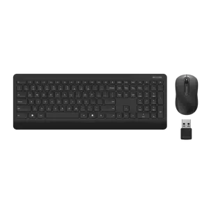 Incase Wireless Desktop 900 Keyboard and Mouse Combo - Designed by Microsoft – Quiet Touch Keys, Ambidextrous Design, Customizable Hotkeys, Two Year Battery Life – Black