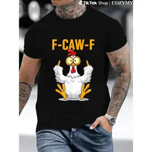Funny F-Caw-F Chicken shirts, FCAWF Chicken T-Shirt