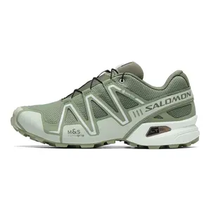 Salomon Speedcross 3 GTX Low-Top Trail Running Shoes for Men and Women with Waterproof GORE-TEX, Cushioning, and Traction Trending Shoes, House White Official Shoes to Get / Maison Mihara