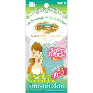 Oil Blotting Sheets for Face, Sweat & Sebum Control, Japanese Dual-Absorb Oil Absorbing Blotting Papers, Instant Matte Finish, 75 Sheet