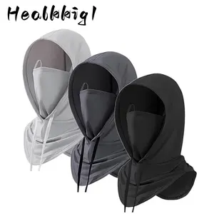 3pcs SummerHat Breathable Full Head Mask for Men Suitable for Motorcycle Riding and Fishing, outdoorfun
