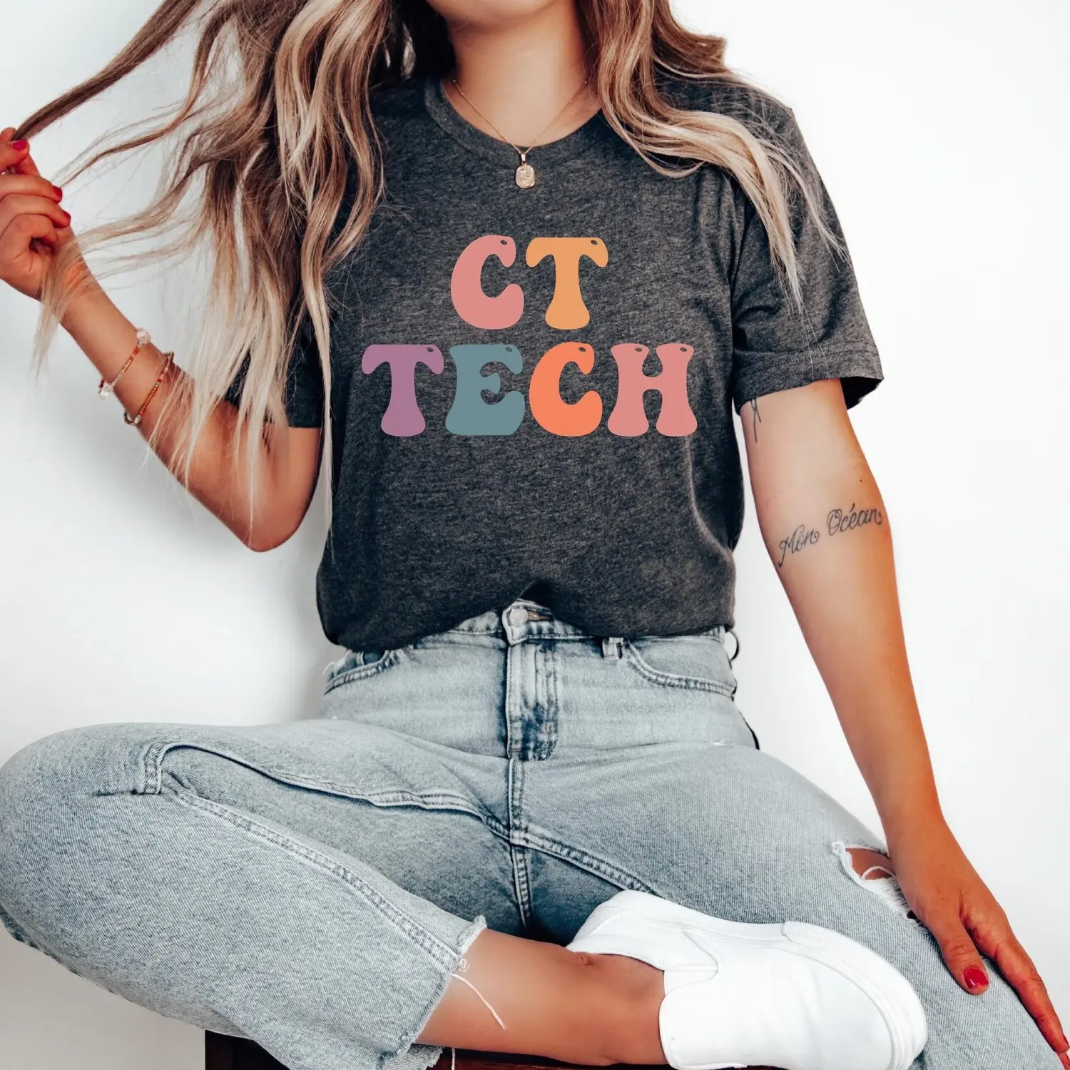 CT Tech Shirt, Personalized Nurse Tee, Computed Tomography Technologist T-shirt, CT Tech Tee, Gift For Nurse, Funny Nurse Shirt