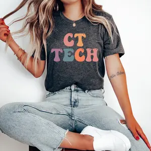 CT Tech Shirt, Personalized Nurse Tee, Computed Tomography Technologist T-shirt, CT Tech Tee, Gift For Nurse, Funny Nurse Shirt