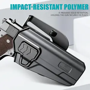 OWB Holster for Colt 1911/Elite Force 1911/ Kimber 1911/Rock Island Armory 1911/Springfield 1911/1911 Full Size 5'' No Rail,Right Hand