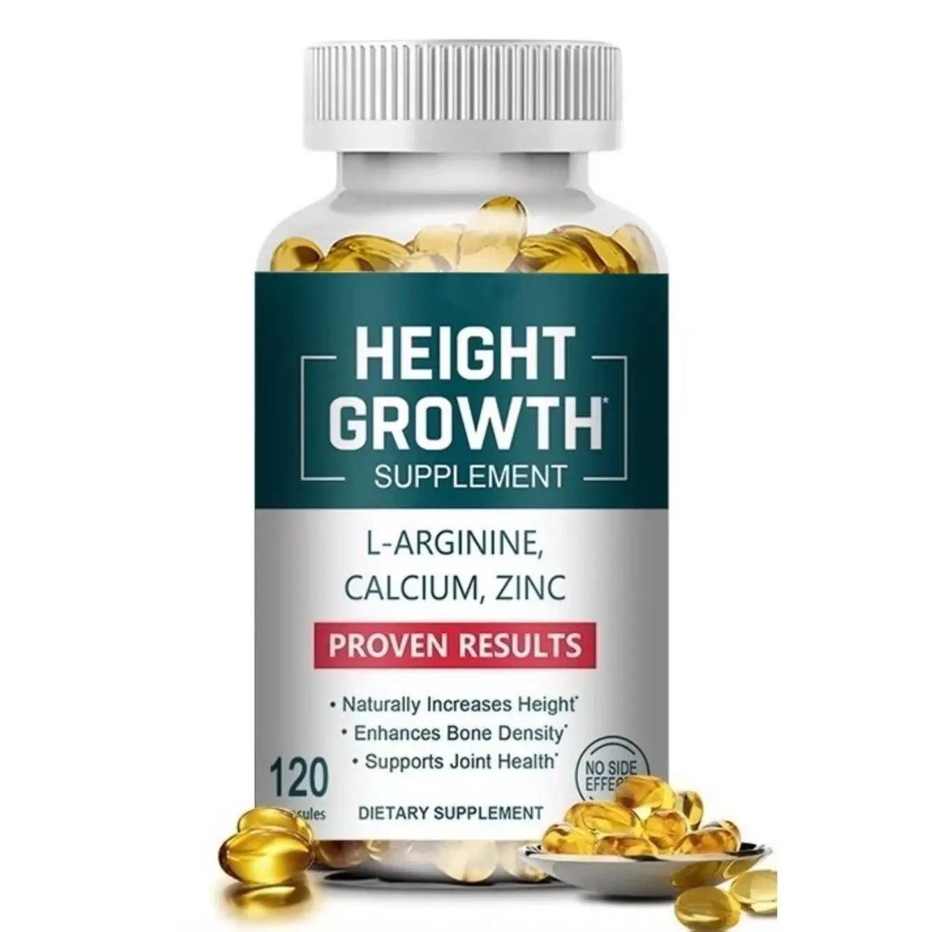 Bone Strength Support Vitamin Softgels Skeletal Wellness 120 Ct
