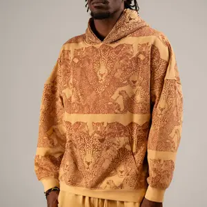 Mango Leopard Printed Hoodie