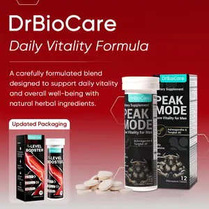 PEAK MODE by DrBioCare | Maca, Zinc & Ashwagandha Herbal Supplement