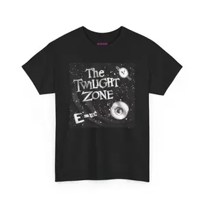 Twilight Zone Retro Sci-Fi 80's Television Unisex Cotton T-Shirt