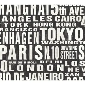 NextWall Around the World Peel and Stick Wallpaper Roll