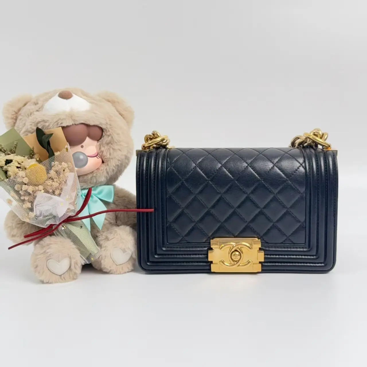 Pre-owned CHANEL Le Boy Medium