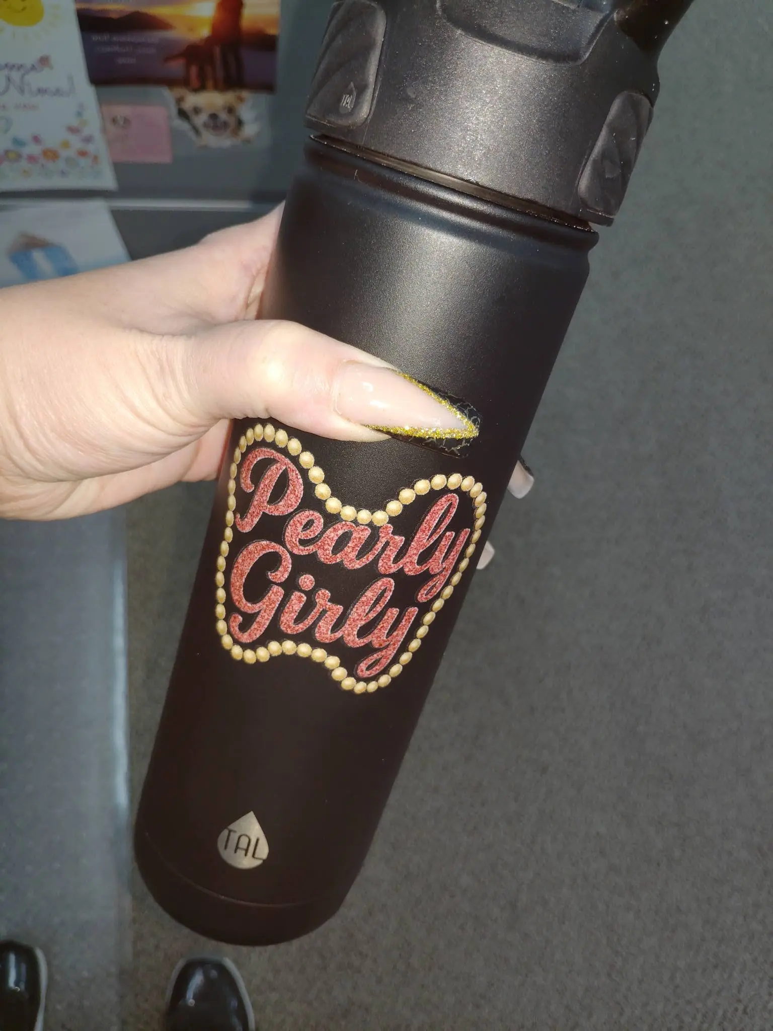 Custom Water Bottle | Personalized Tumbler with Name or Design