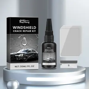 Windshield Repair Kit - Fix Chips & Cracks Fast, Prevent Cracking, Easy DIY Solution, Long Lasting Seal, Save Hundreds on Replacement, Car Glass Repair Kit for Home Use