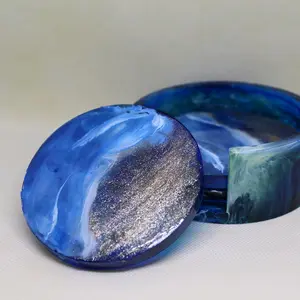 Ocean Coast Resin Coasters Set of 3