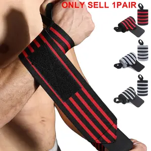 Weightlifting Compression Wrist Wraps, Powerlifting Support Straps, Fitness Training Straps, suitable for cross-training and bodybuilding, unisex wrist protection gear, enhances wrist stability, Adjustable Strap Workout